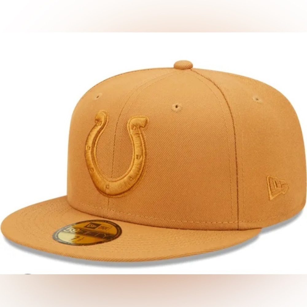 Indianapolis Colts New Era - NEW - Team Color Pack 59FIFTY Fitted Hat - Brown